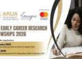 ARUA Early Career Research Fellowships 2026