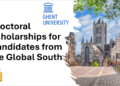 Doctoral Scholarships for Candidates from the Global South (UGent – BOF) : Appel 2026 – Guide complet