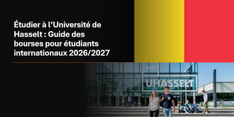 Bourse Mastermind Scholarship en Belgique 2026-2027 : opportunité internationale de master à Hasselt University