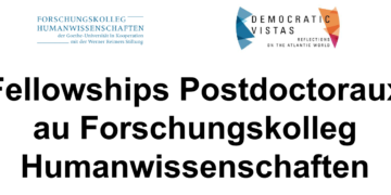 Post-doctoral Fellowships / Democratic Vistas Fellowships en Allemagne 2026/2027 : bourse internationale de recherche postdoctorale
