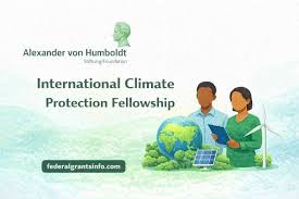 International Climate Protection Fellowship 2026 (Humboldt Foundation)