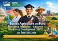 Bourse Agriculture and Food Research Initiative – Education and Workforce Development (EWD)
