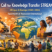Open Call for Knowledge Transfer STREAMING en Afrique & Europe 2025-2026